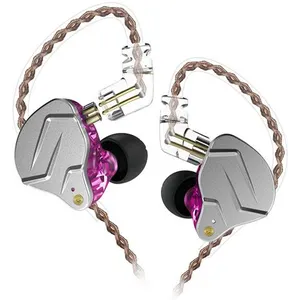 Écouteurs SZSMART KZ-ZSN PRO courbés violets (In ear - sensibilité 109... pas cher