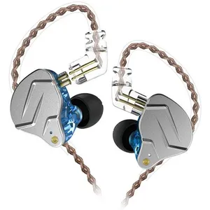 Écouteurs SZSMART KZ-ZSN PRO courbés bleus (In ear - sensibilité 109db... pas cher