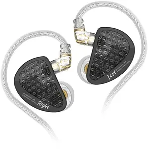 Écouteurs SZSMART KZ AS16 PRO HIFI courbés noirs (In ear - sensibilité... pas cher