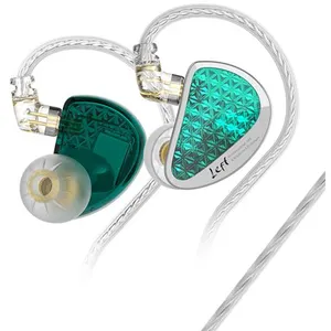 Écouteurs SZSMART KZ AS16 PRO HIFI courbés verts (In ear - sensibilité...Vendu parfnac-be