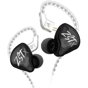 Écouteurs SZSMART KZ-ZST X HIFI courbés noirs (In ear - sensibilité 10...Vendu parfnac-be