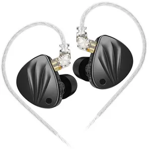 Écouteurs SZSMART KZ KRILA HIFI courbés noirs (In ear - sensibilité 10...Vendu parfnac-be