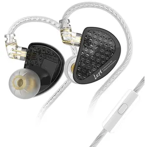 Écouteurs SZSMART KZ AS16 PRO HIFI courbés avec microphone noir (In ea... pas cher