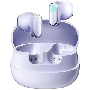 Casque de Sport Blackview AirBuds 20,Écouteurs Bluetooth sans fil Réduction du Bruit DNS 400 mAh IPX4 étanche - Violet pas cher