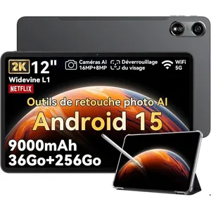Oscal Pad 100 Tablette Tactile 12" Android 15 2.4G+5G Wifi RAM 36Go RO... pas cher