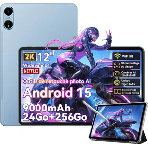 Oscal Pad 100 Tablette Tactile 12"" Android 15 2.4G+5G Wifi RAM 24Go R... pas cher