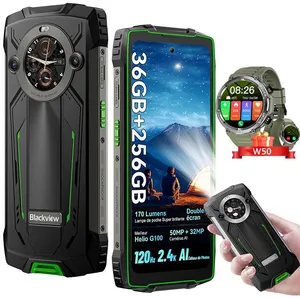 Blackview BV8200 Smartphone Incassable Double écran 6.5" 256 Go 8800mA... pas cher