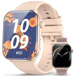 Comparateur de prix : Blackview R60 Montre Connectée Écran AMOLED carré 1.96" Smartwatch d'a...