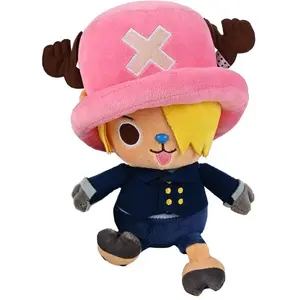 Sakami One Piece - Peluche Chopper X Sanji 25 Cm pas cher