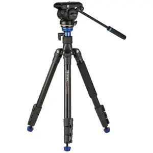 Trikojis Benro A2883F Alu Video kit + galva S-4PRO pas cher