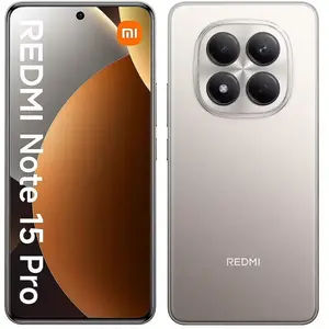 Comparateur de prix : Xiaomi Redmi Note 15 Pro 4G - 8GB+256GB - 6.77'' AMOLED - Titanium kle...
