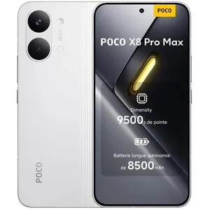 Smartphone Xiaomi POCO X8 Pro Max 5G 12Go Ram 256Go Blanc Écran 683  1... pas cher