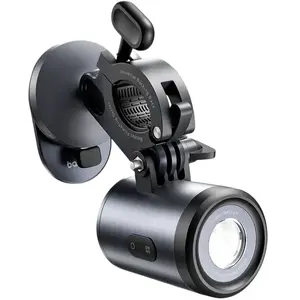 Comparateur de prix : Baseus PrimeTrip Telefoonhouder Fiets Kickstand Ring met Lamp Zwart
