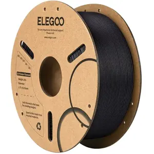 Elegoo PLA-CF Filament (Black) (Noir), Filament 3D, Noir pas cher