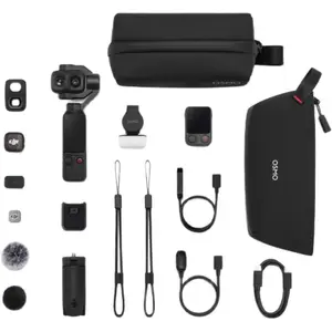 DJI Osmo Pocket 4P (Pro) Creator Combo - Zwart pas cher