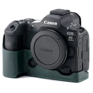 Tilta Étui en cuir pour appareil photo pour Canon R5 Mark II - Vert pas cher