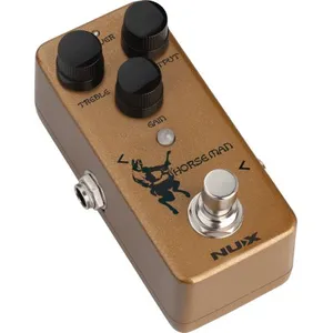 Nux HORSEMAN-OD - Pédale d'overdrive NOD-1 type K gold/silver pas cher