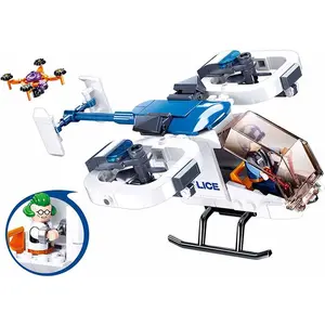 Sluban Jeu De Construction D´équipe De Poursuite Policière 264 Pièces pas cher