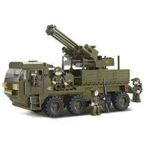 Sluban army - m38-b0302 - camion batterie anti-aérienne pas cher