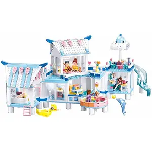 Sluban Jeu De Construction Girls Dream Sea View Pool 938 Pièces pas cher