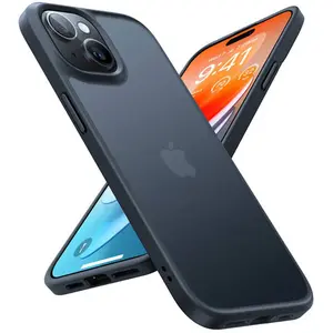Torras phone case Guardian for iPhone 15 (black) pas cher