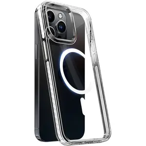 Torras phone case Sparka for iPhone 15 PRO (transparent) pas cher