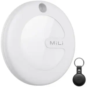 MILI Tracker localisateur MiTag Noir + étui Porte-clés