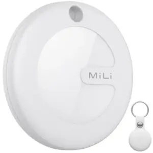 MiLi Tracker localisateur MiTag blanc + étui porte-clés pas cher