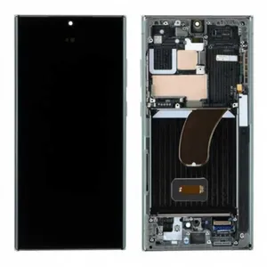 ECO Ecran Samsung Galaxy S23 Ultra 5G (S918) Noir + Châssis (OEM Soft ... pas cher