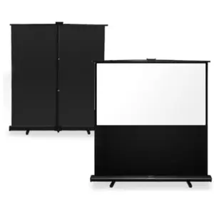 Grandview 80" 16:9 Portable Pull-Up Projection Screen (16:9), Écran de... pas cher