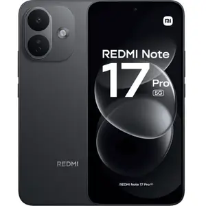 Xiaomi Redmi Note 17 Pro 5G 6 + 256 Go, noir, Téléphone portable, Noir