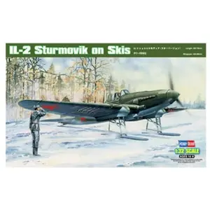 Hobby Boss Ilyushin Il-2 Avec Skis - Maquette D'avion Hobby Boss Hb832... pas cher