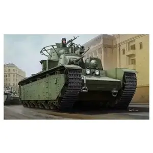 Hobby Boss 83843 Soviet T-35 ’38 ’39   1:35 Zware Tank   Plastic Modelbouwpakket pas cher
