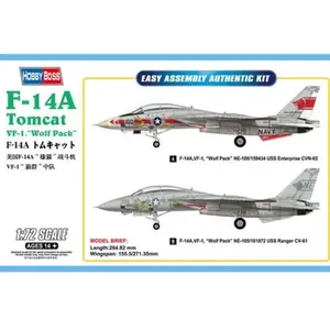 Hobby Boss 80279 F-14A Tomcat Kit de modélisation en Plastique Couleur pas cher