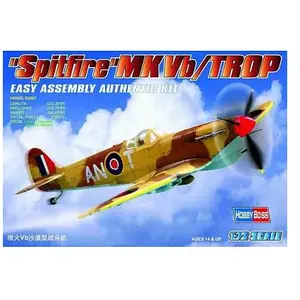 Comparateur de prix : Hobbyboss Kit d'assemblage Spitfire MK VB Trop échelle 1:72