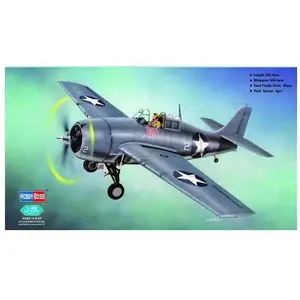 Hobbyboss - 1/48 F4f-4 Wildcat - HBS 80328 - modelbouwset vliegtuig pas cher