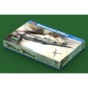 1:48 HobbyBoss 81791 Messerschmitt Bf109E-3 - Propeller Vliegtuig Plastic Modelbouwpakket pas cher