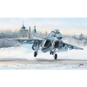 HobbyBoss Modelbouwpakket Militaire voertuigen - 81786 Russian MiG-29K Plane Plastic - 1:48 - Modelbouw