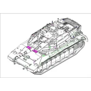 Hobby Boss Hobby Boss 82915-Modèle Kit Israélien Merkava Mk Iv ``-Hobby Boss pas cher
