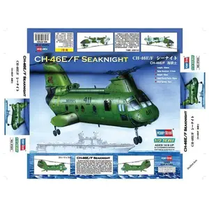 Hobbyboss Kit d'assemblage Authentique « American CH-46F Sea Knight » ... pas cher