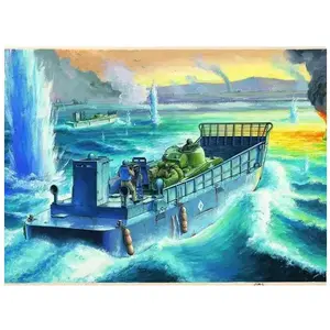 Hobby Boss Péniche De Débarquement Lcm Iii Usn - Hobby Boss Hb84817-Hobby Boss pas cher