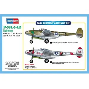 Hobby Boss 85805 Kit de modélisme P-38L-5-LO Lightning pas cher