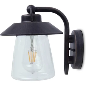 LUTEC Cate - Wandlamp voor buiten met E27 retrofitting - Premium aluminium - IP44 weerbestendig - Mat roestkleur pas cher