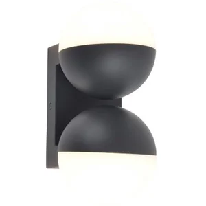 LUTEC Looma - LED wandlamp voor buiten - 2 draaibare lampen - Premium ...