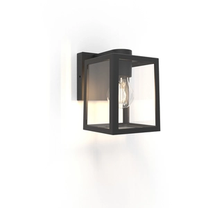 LUTEC Shiva - Wandlamp voor buiten - E27 - Zwart pas cher