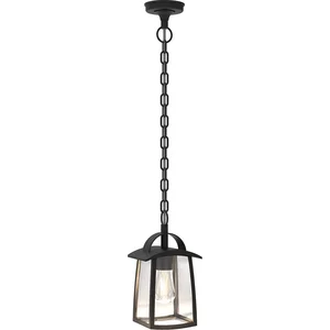 LUTEC Kelsey - Hanglamp voor buiten - E27 - Zwart pas cher