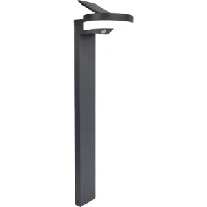 LUTEC Runda - LED solar tuinpaal padverlichting - Sokkellamp - Optimaa...