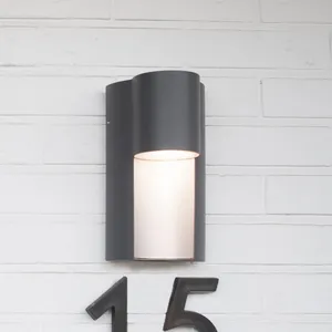 LUTEC Urban - Wandlamp voor buiten - Donkergrijs