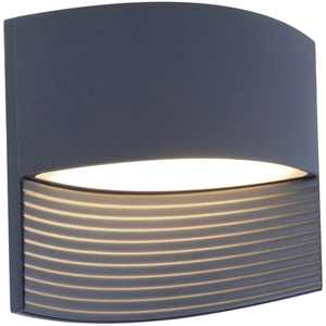 LUTEC - Wandlicht Lotus 11W 500 Lumen - Grijs pas cher