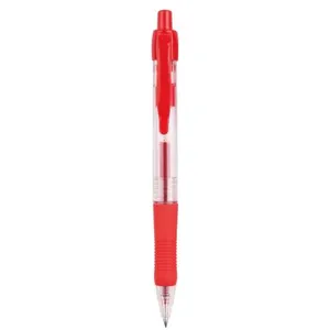 DSB Stylo Bille Grip Encre Gel Rétractable Pointe 0,7mm Encre Rouge pas cher